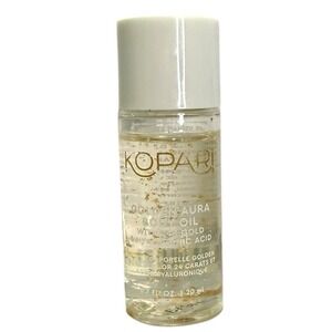 Kopari Golden Aura Body Oil with 24k gold and hyaluronic acid mini travel size